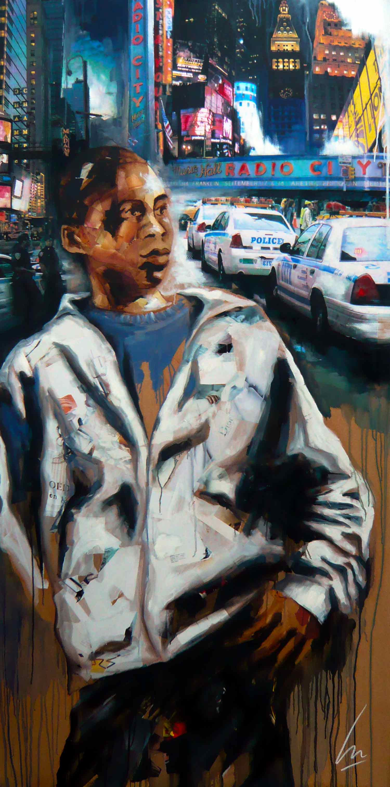 Nathalie Lemaitre, I am city NY, painting - Artalistic online contemporary art buying and selling gallery