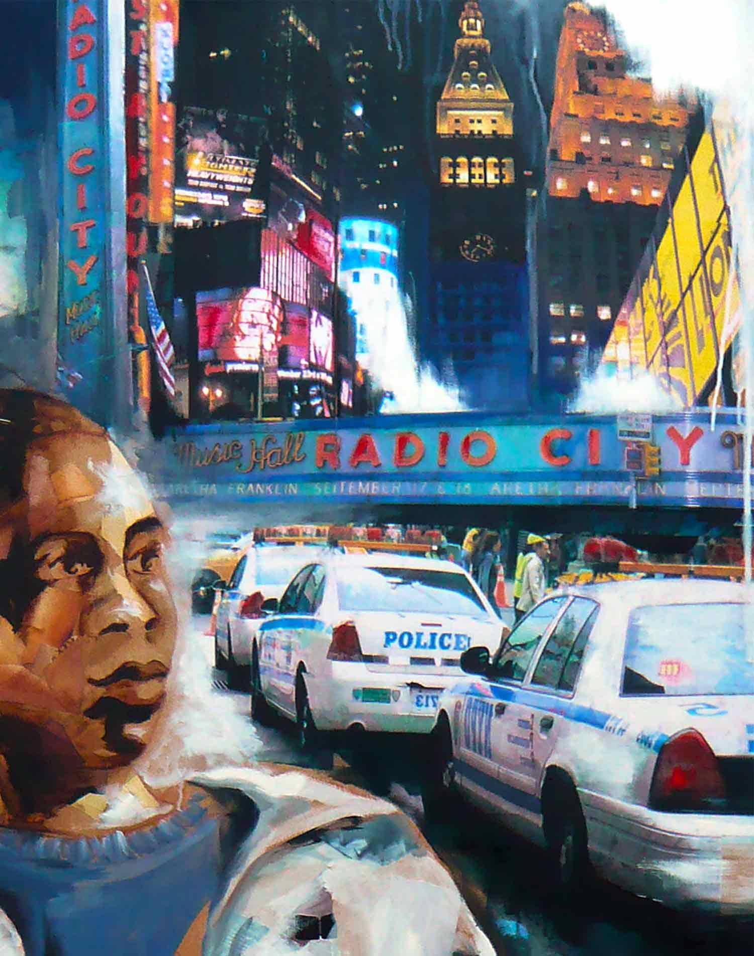 Nathalie Lemaitre, I am city NY, painting - Artalistic online contemporary art buying and selling gallery