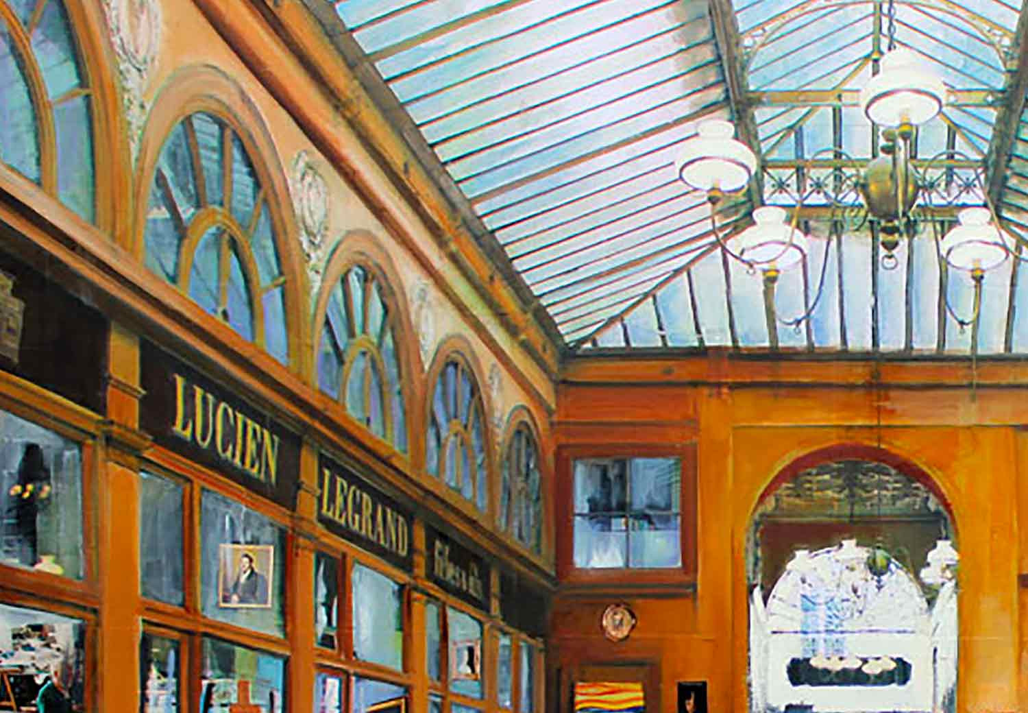 Nathalie Lemaitre, Les fantômes de l'atelier, painting - Artalistic online contemporary art buying and selling gallery