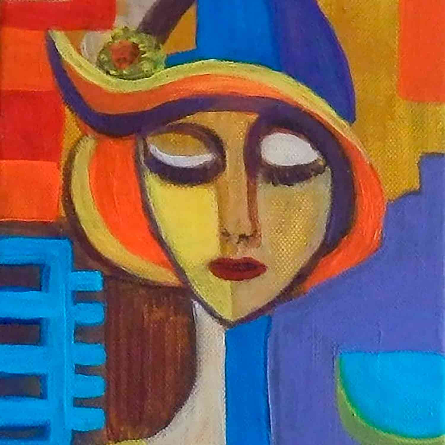 Tissa, Cocotte, painting - Artalistic online contemporary art buying and selling gallery