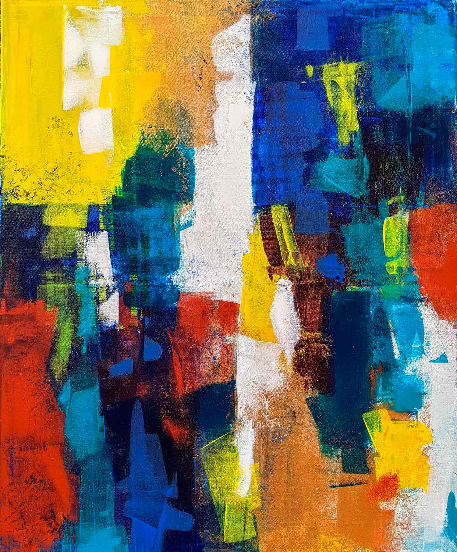 Yaya peintures, Mozart, painting - Artalistic online contemporary art buying and selling gallery