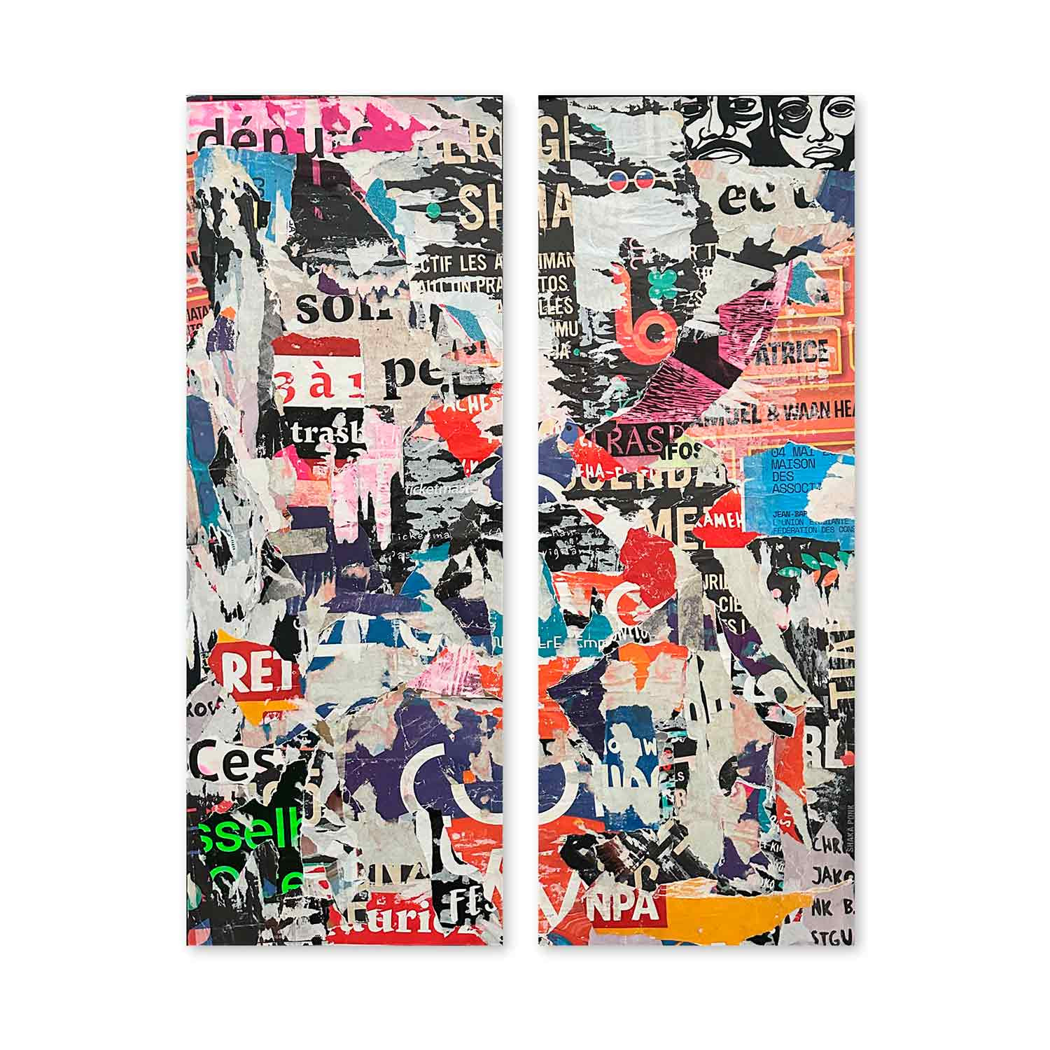 Louis Rosenthal, Out of touch, painting - Artalistic online contemporary art buying and selling gallery