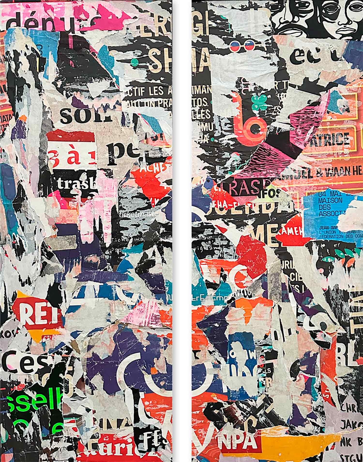 Louis Rosenthal, Out of touch, painting - Artalistic online contemporary art buying and selling gallery