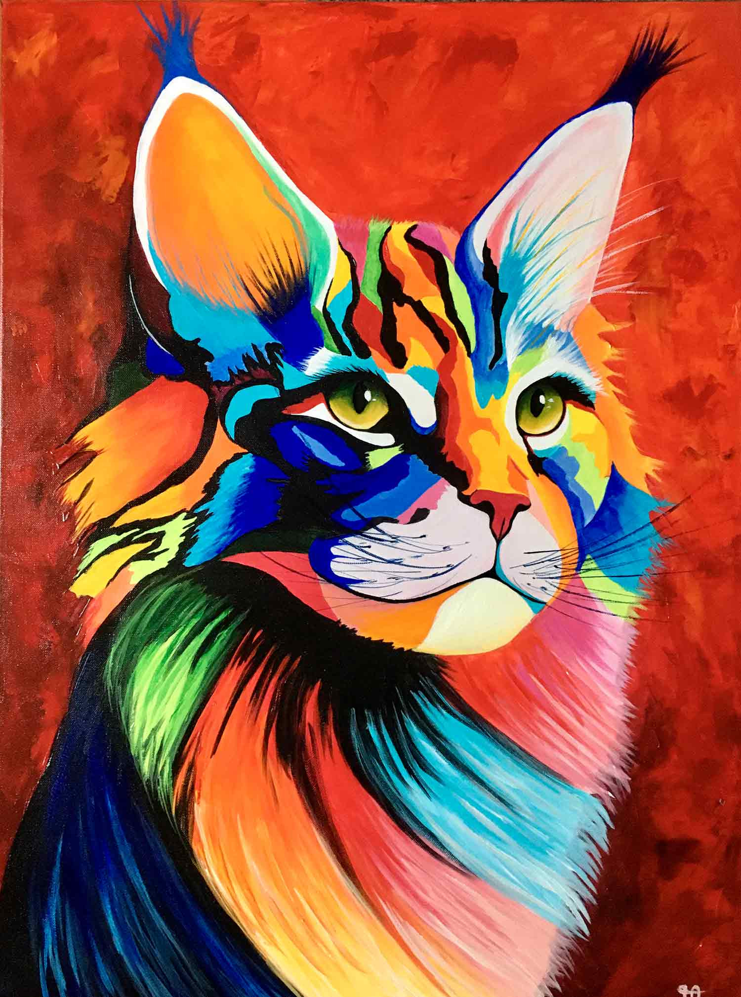 Françoise Augustine, Sawyer, painting - Artalistic online contemporary art buying and selling gallery