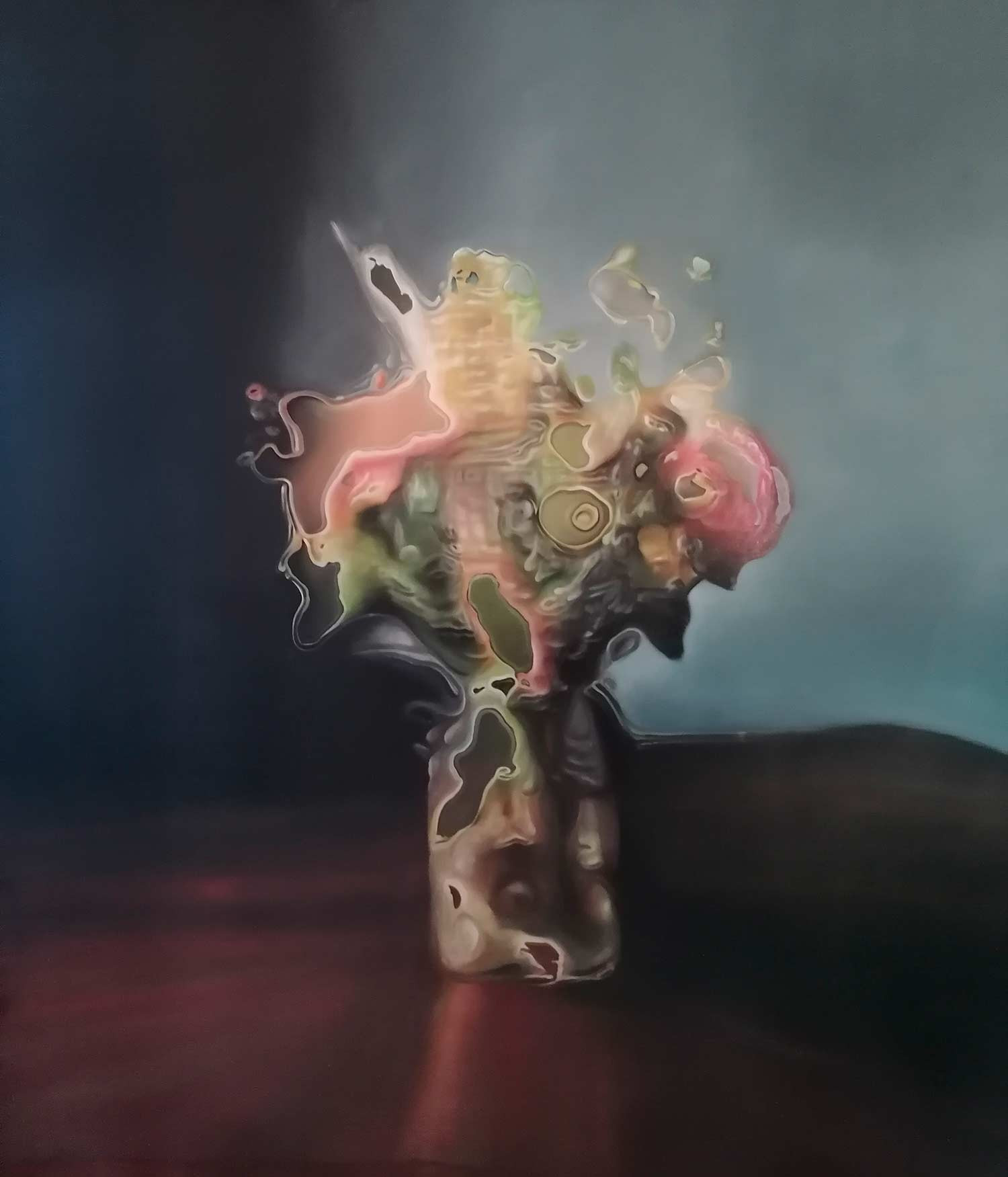 Stefano Mazzolini, Esporos, painting - Artalistic online contemporary art buying and selling gallery