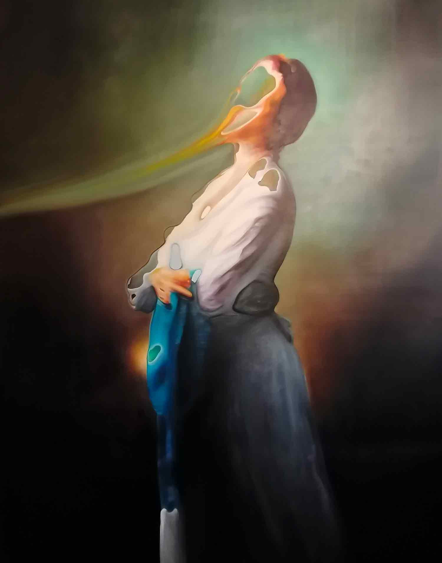 Stefano Mazzolini, Modillum, painting - Artalistic online contemporary art buying and selling gallery
