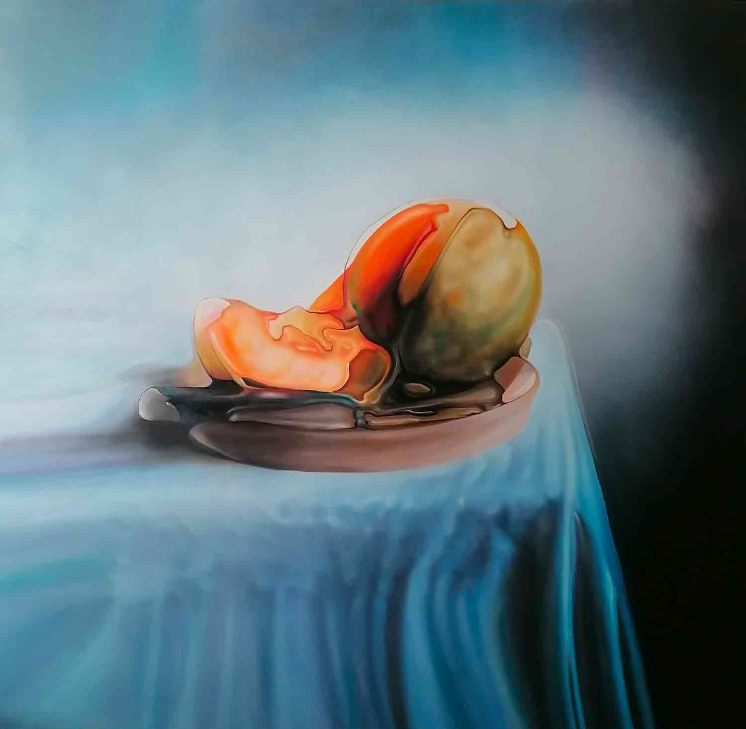 Stefano Mazzolini, Meltace, painting - Artalistic online contemporary art buying and selling gallery