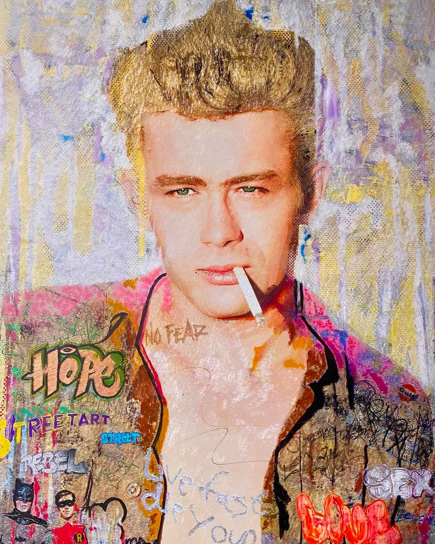 Mr Pablo Costa, Live fast die young, painting - Artalistic online contemporary art buying and selling gallery