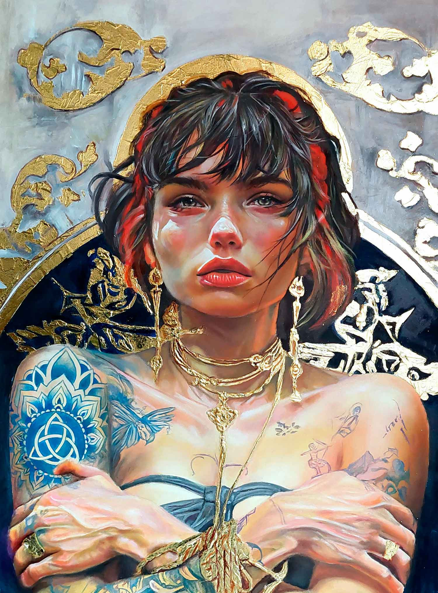 Simona Zecca, Halo, painting - Artalistic online contemporary art buying and selling gallery