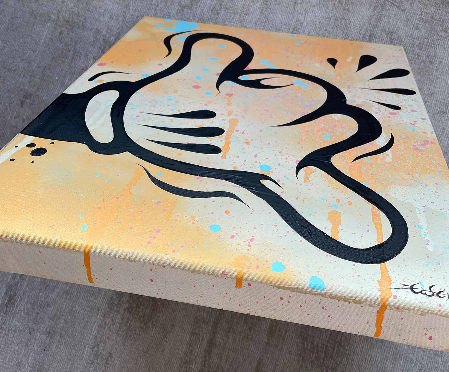 Ewen Gur, Shaka Hand #2, painting - Artalistic online contemporary art buying and selling gallery