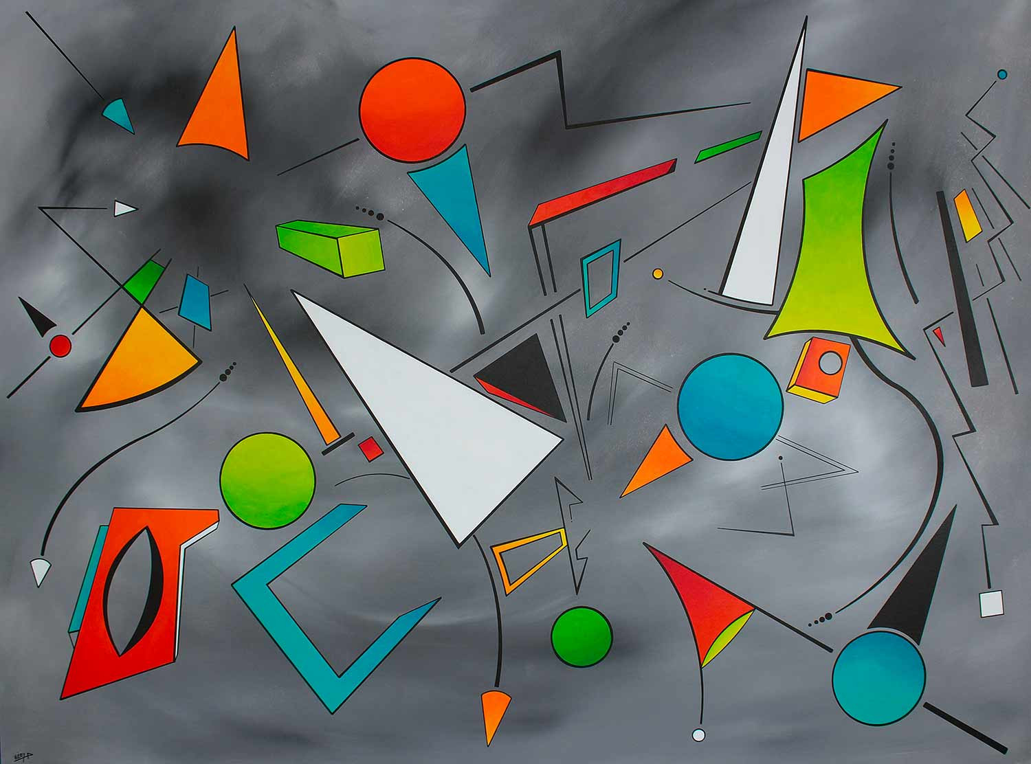 Rémy Demestre, psychosphère, painting - Artalistic online contemporary art buying and selling gallery