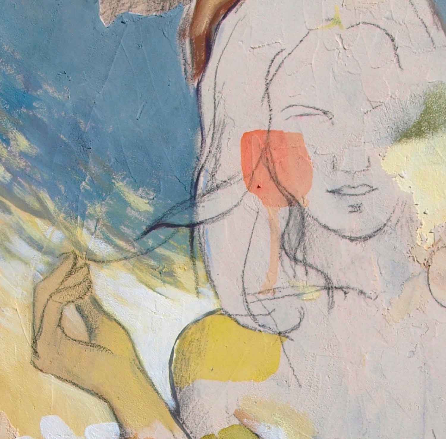 Yan Vita, La mèche, painting - Artalistic online contemporary art buying and selling gallery