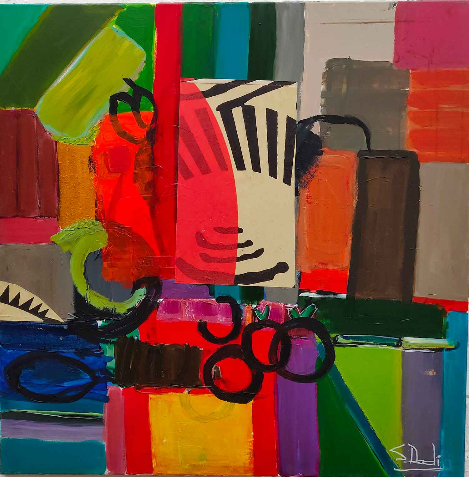 Sylvie Dodin, Sans titre, painting - Artalistic online contemporary art buying and selling gallery