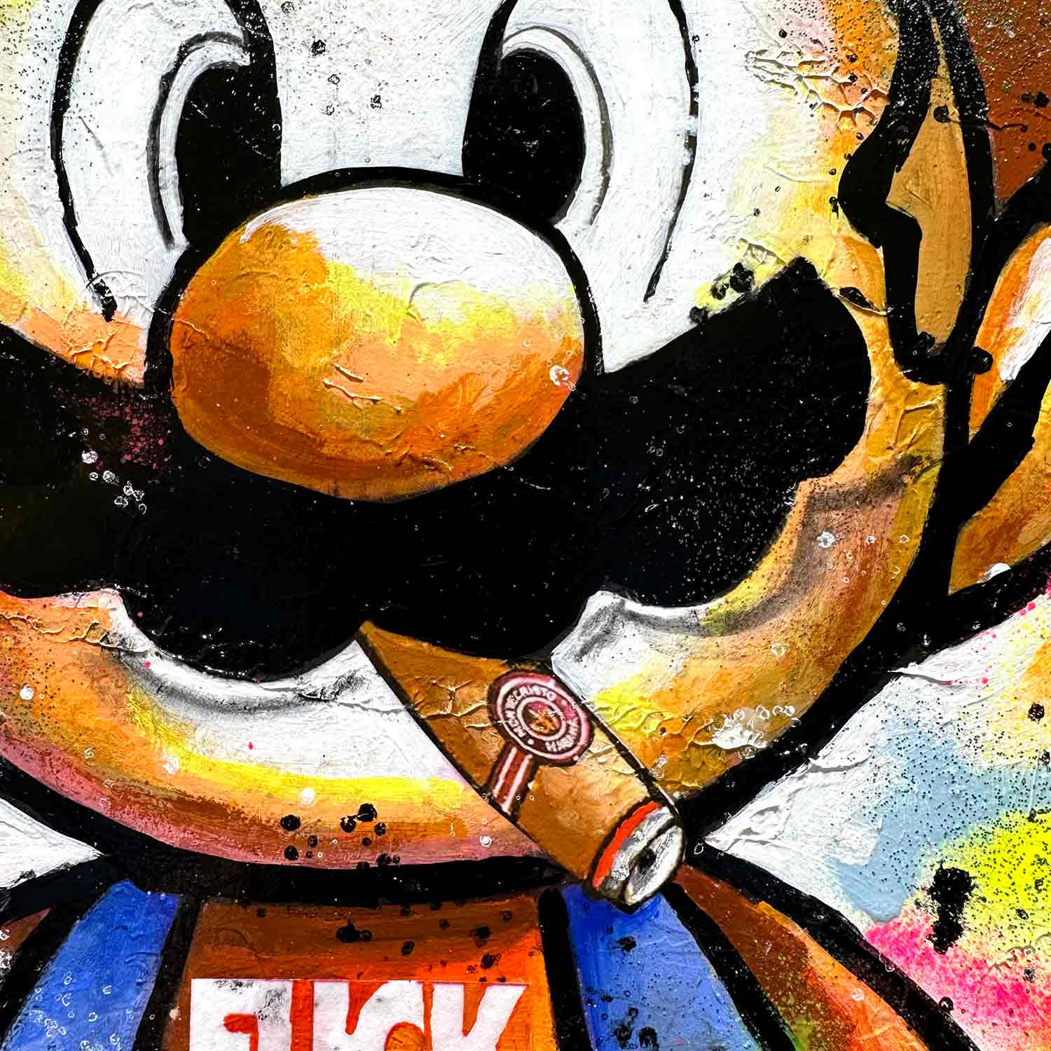 Patrick Cornée, Mario what the fuck, painting - Artalistic online contemporary art buying and selling gallery