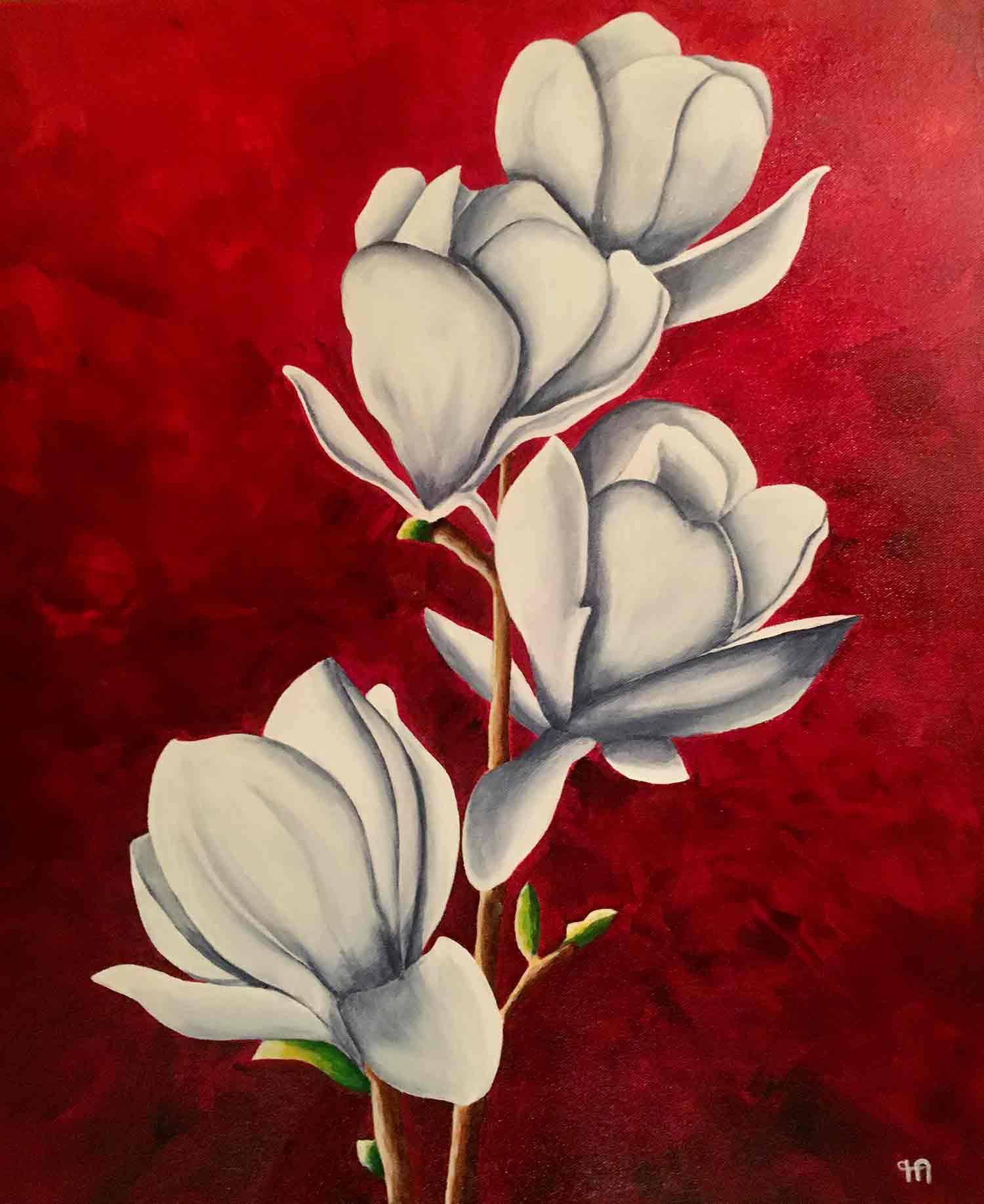 Françoise Augustine, Coeur renfermé, painting - Artalistic online contemporary art buying and selling gallery