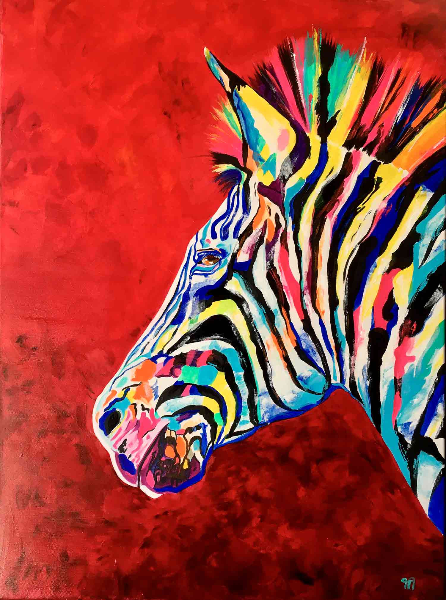 Françoise Augustine, Stormy, painting - Artalistic online contemporary art buying and selling gallery