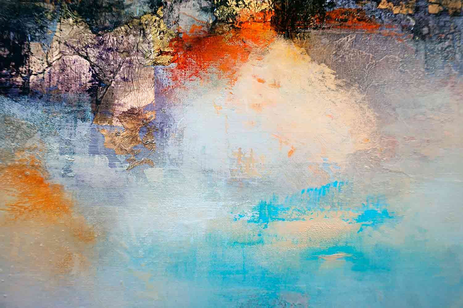 Marianne Quinzin, Un nouveau jour, painting - Artalistic online contemporary art buying and selling gallery