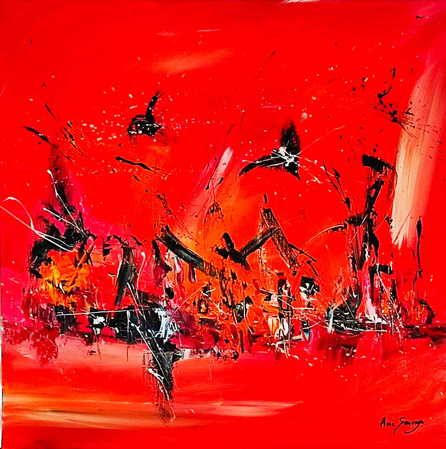 Âme Sauvage, Un temps reculé, painting - Artalistic online contemporary art buying and selling gallery