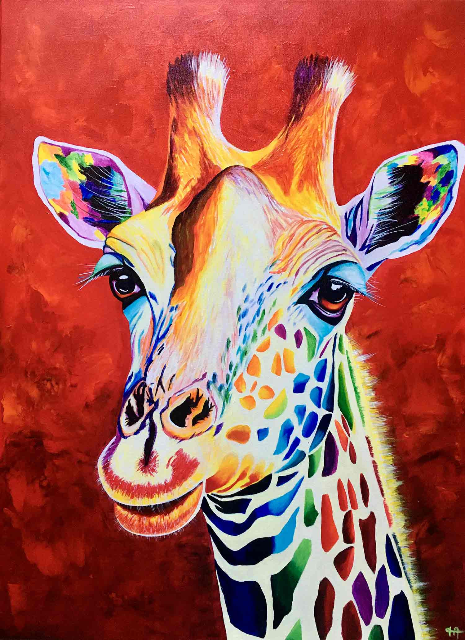 Françoise Augustine, Hairong, painting - Artalistic online contemporary art buying and selling gallery