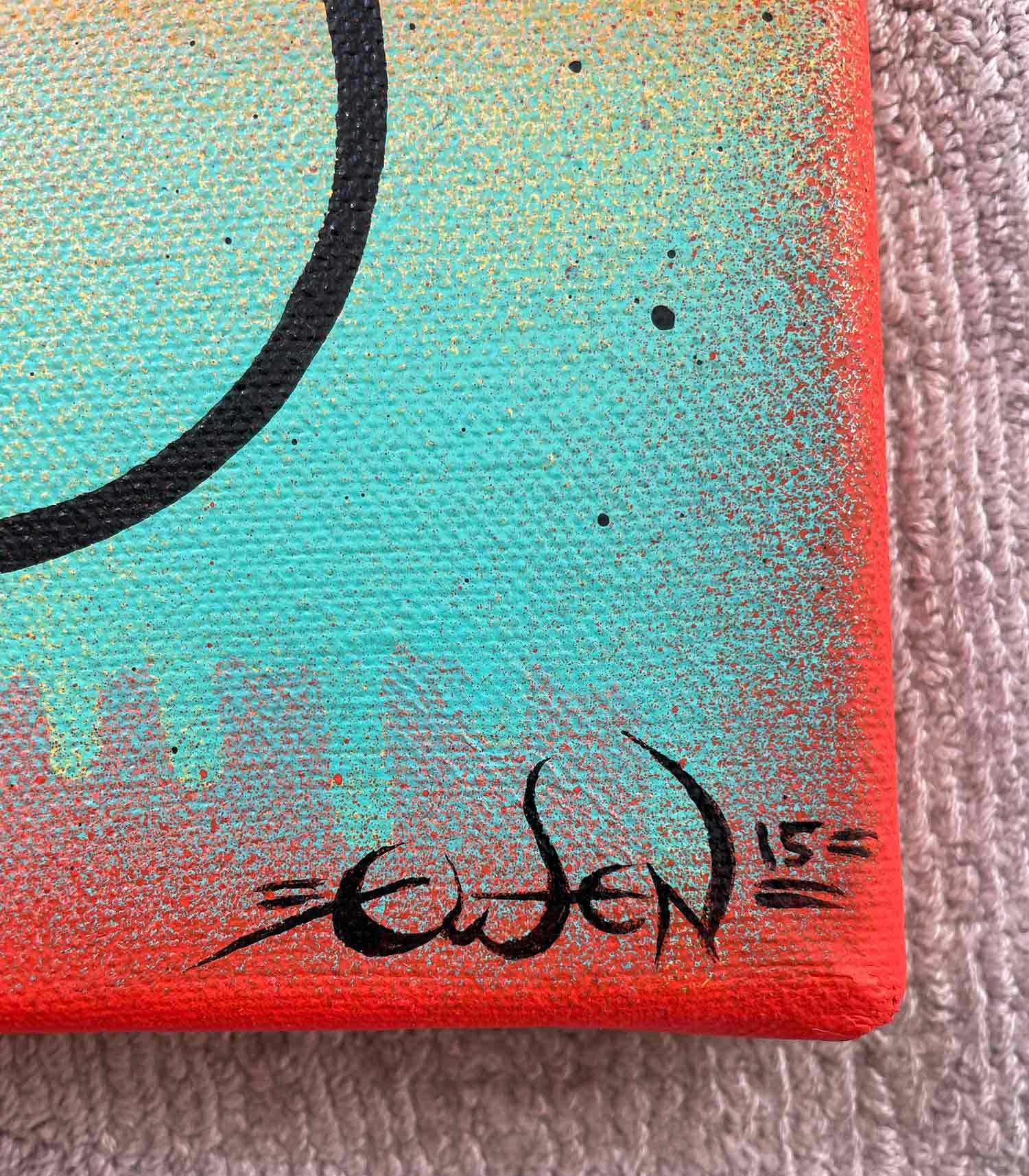 Ewen Gur, Let it all out, painting - Artalistic online contemporary art buying and selling gallery