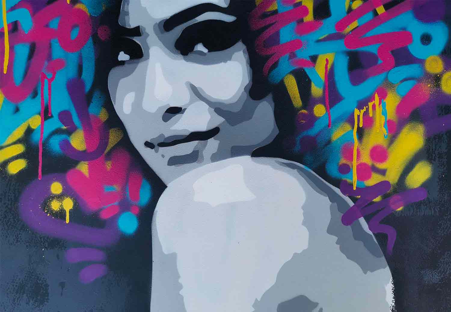Asko Art, Majestic woman, painting - Artalistic online contemporary art buying and selling gallery