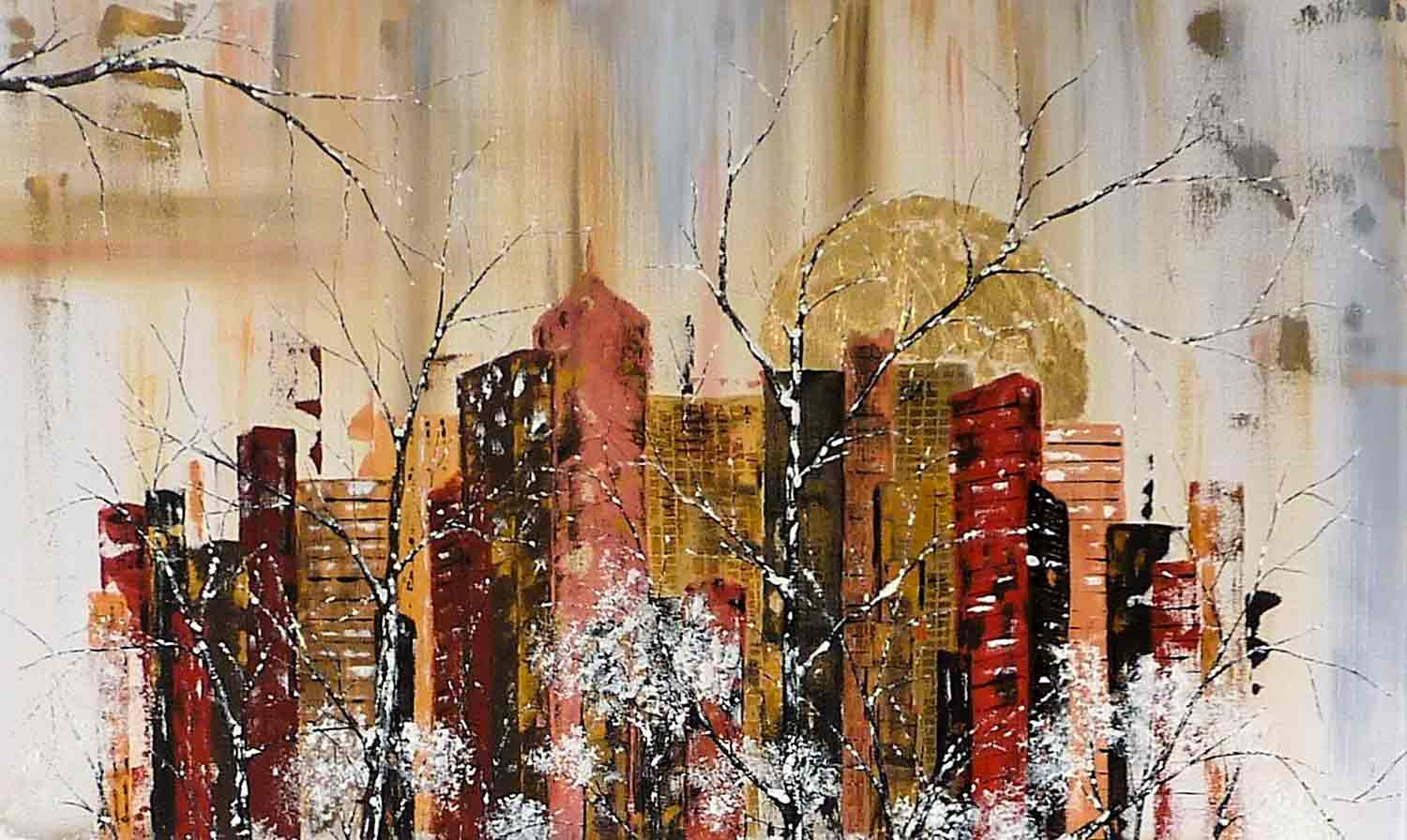 Anne Robin, sous le soleil, painting - Artalistic online contemporary art buying and selling gallery