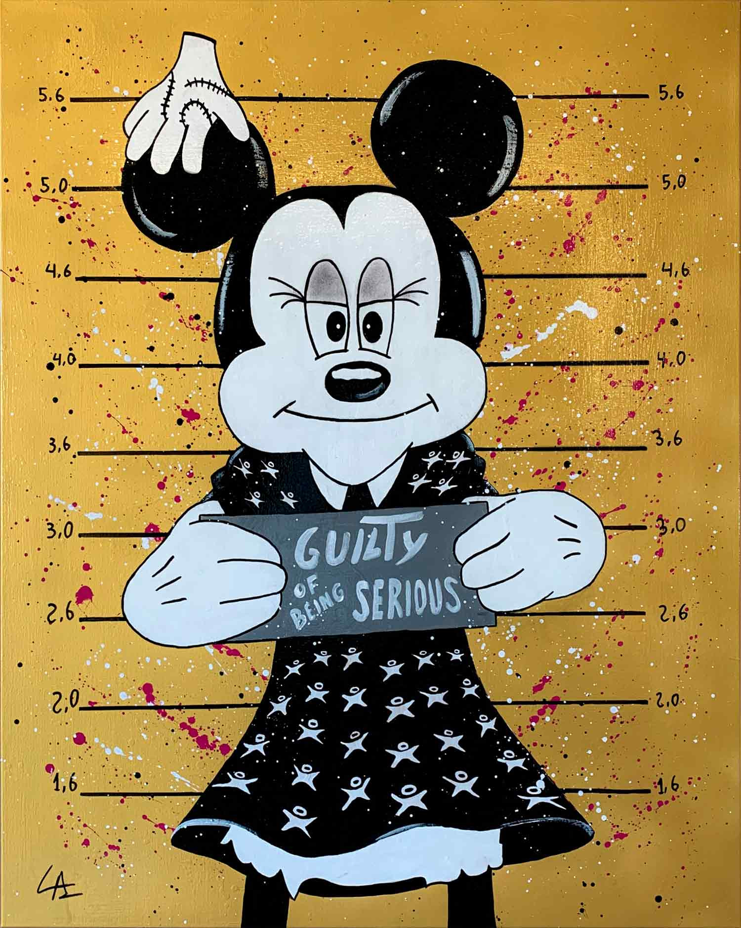 Casto Albarracin, Minie Addams, painting - Artalistic online contemporary art buying and selling gallery