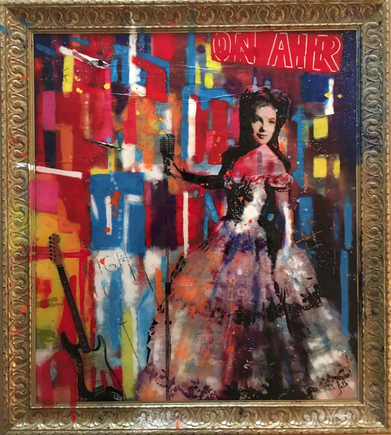 Fa2b, On air, painting - Artalistic online contemporary art buying and selling gallery