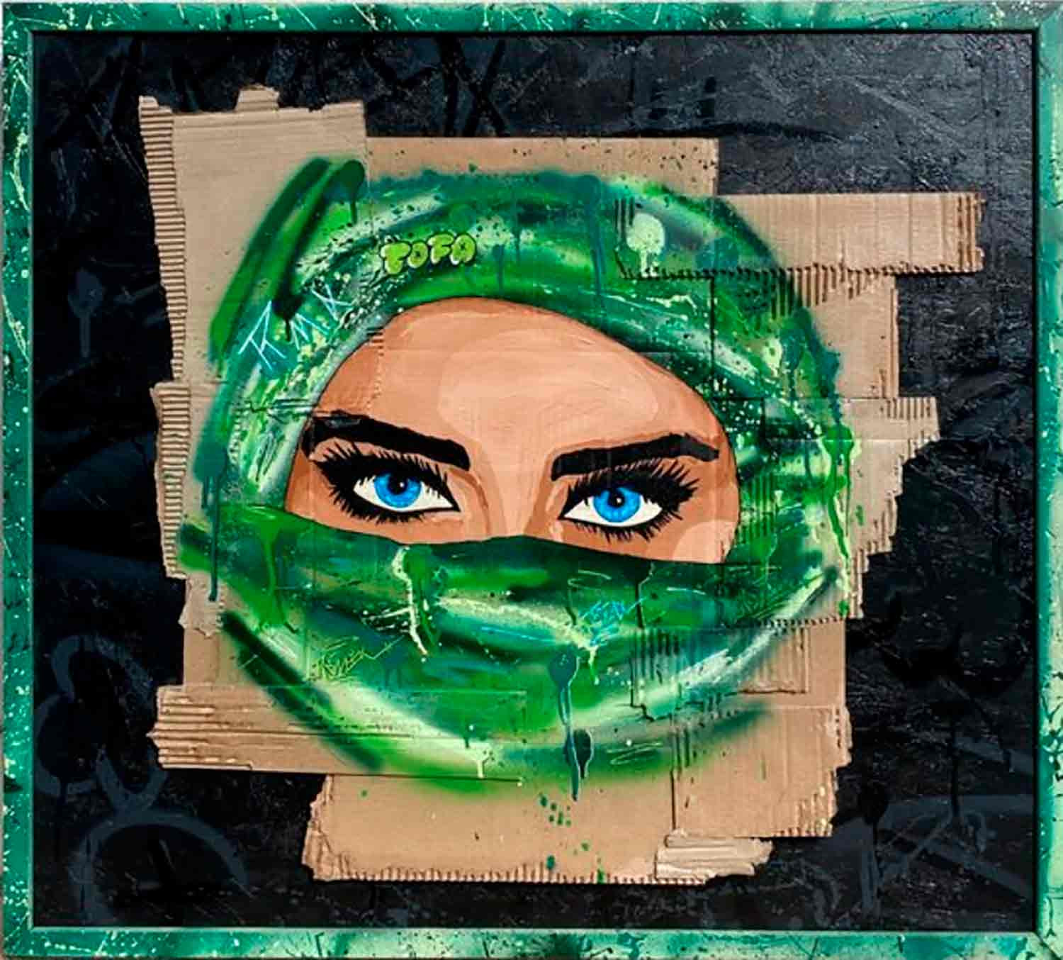 Remix, Zelionix, painting - Artalistic online contemporary art buying and selling gallery