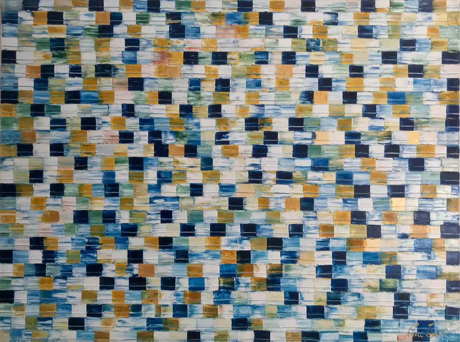 Pierre Joseph, Mosaic 12, painting - Artalistic online contemporary art buying and selling gallery