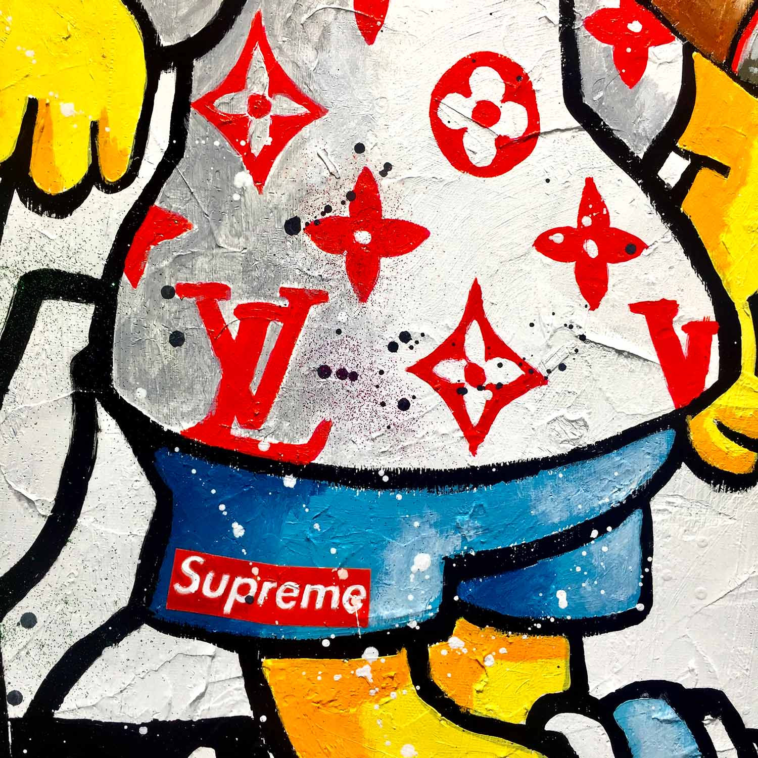 Patrick Cornée, Bart Simpson, painting - Artalistic online contemporary art buying and selling gallery