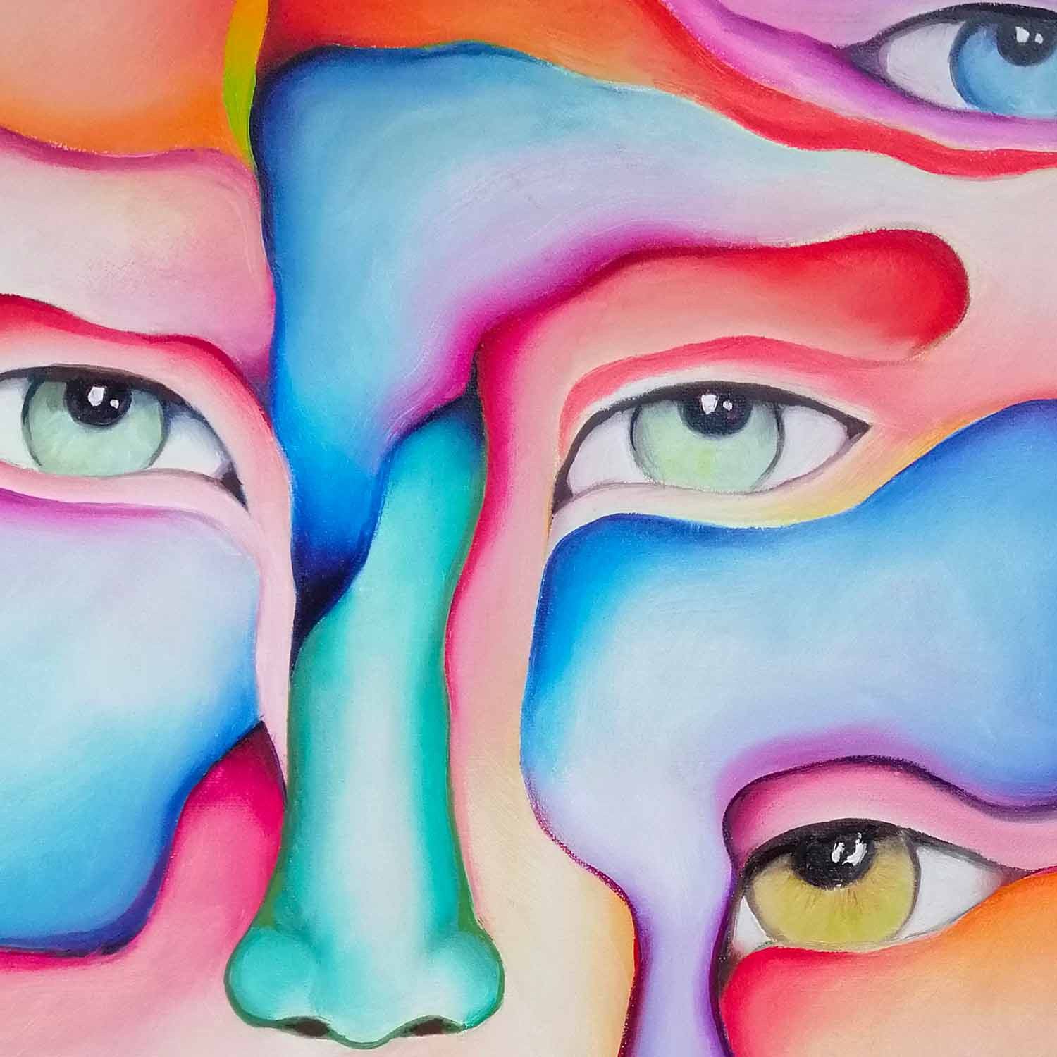Irène Mahon, inclination, painting - Artalistic online contemporary art buying and selling gallery
