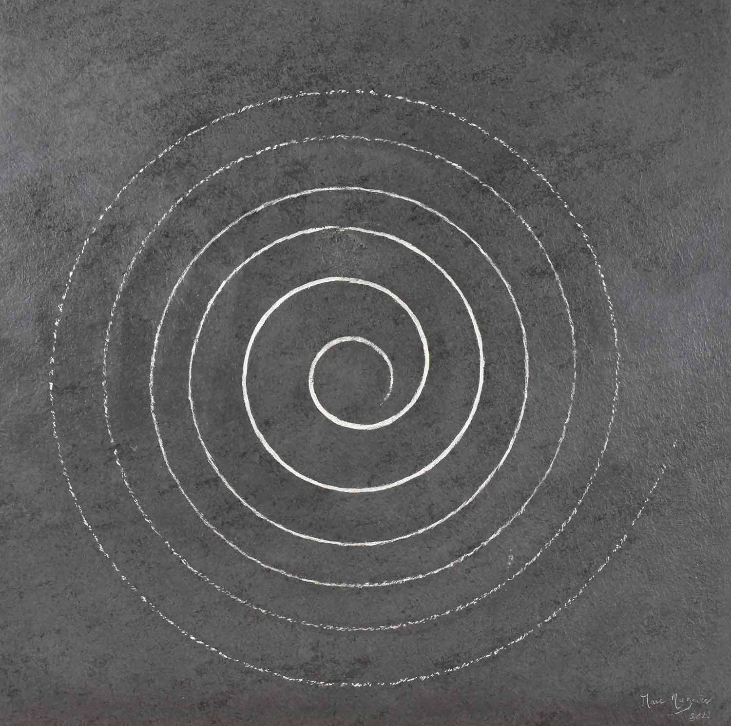 Marc Mugnier, L'émiettement du temps, painting - Artalistic online contemporary art buying and selling gallery