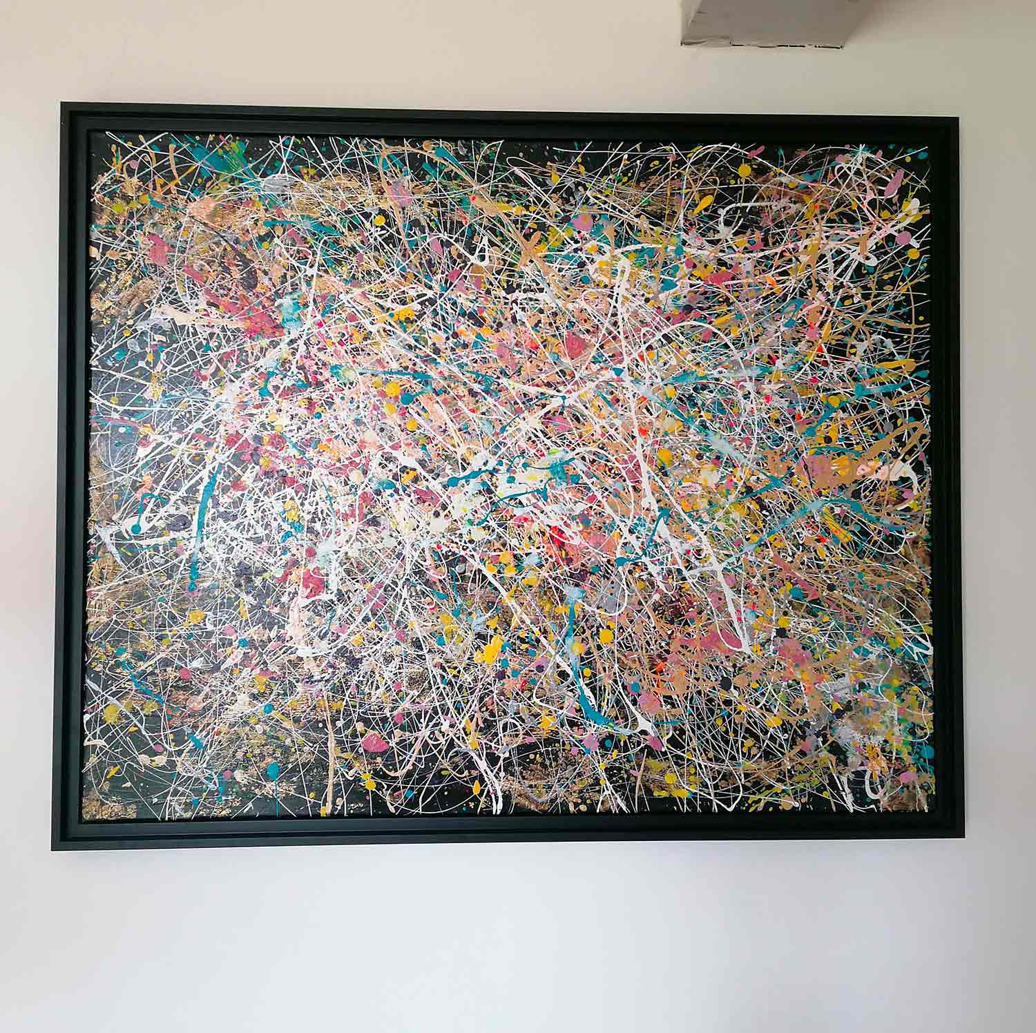 Anne Robin, Une explosion de couleurs, painting - Artalistic online contemporary art buying and selling gallery