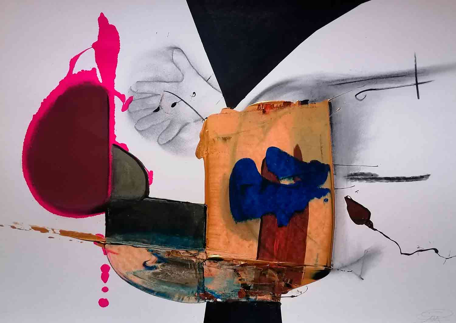 Stefano Mazzolini, Carava, painting - Artalistic online contemporary art buying and selling gallery