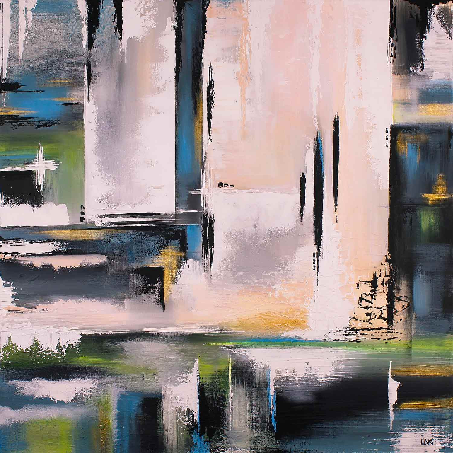 Helena Monniello, La voie, painting - Artalistic online contemporary art buying and selling gallery