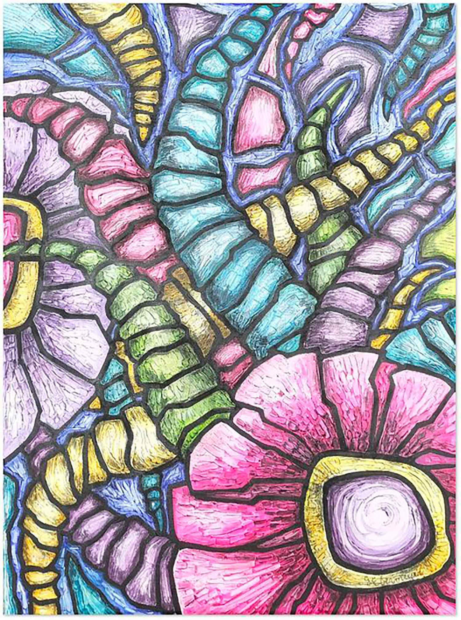 Giselle Ebermeyer, abstract painting, painting - Artalistic online contemporary art buying and selling gallery