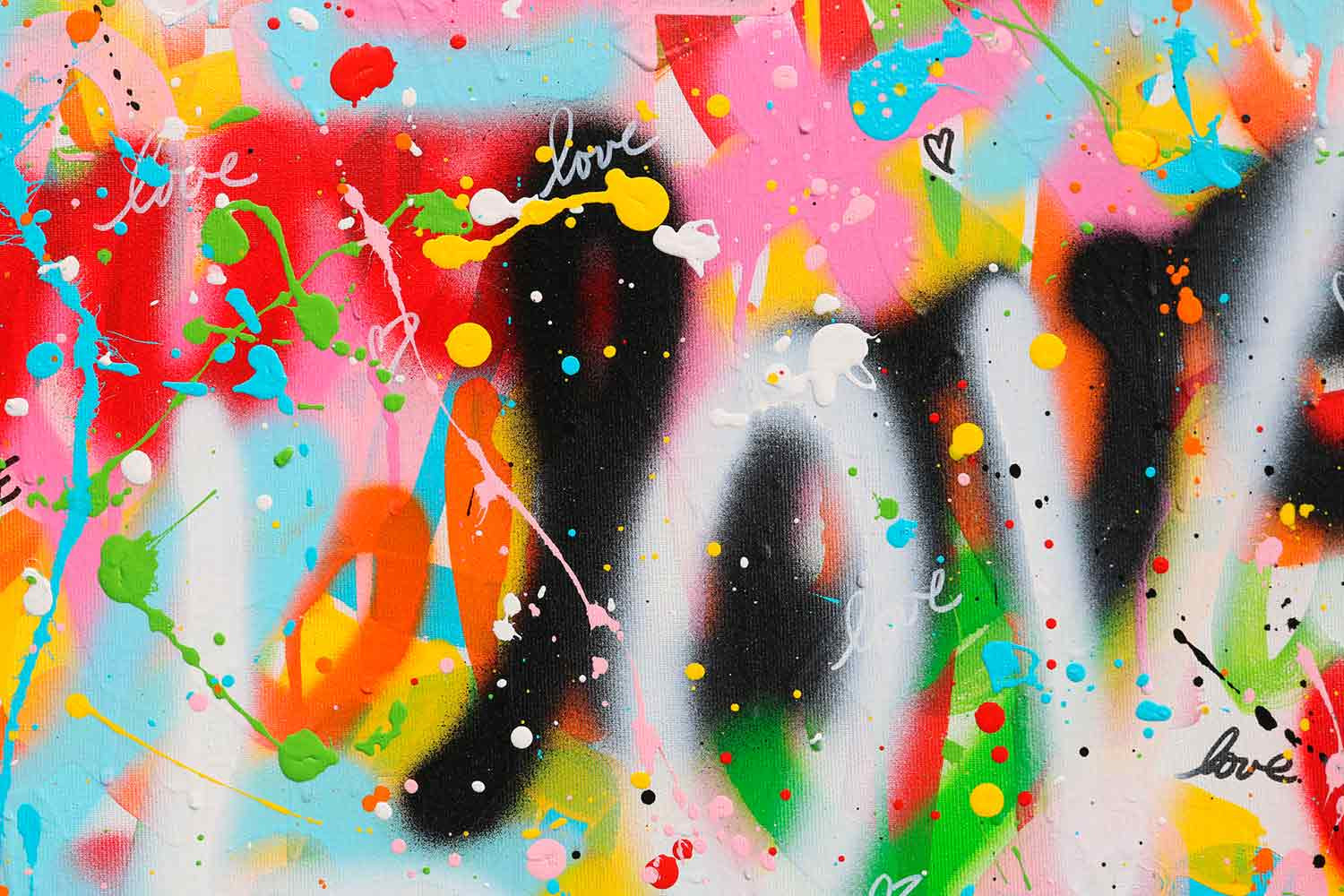 Isabelle Pelletane, Pop Love, painting - Artalistic online contemporary art buying and selling gallery