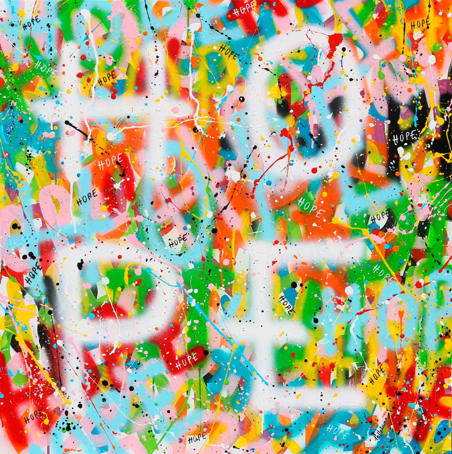 Isabelle Pelletane, Hope, painting - Artalistic online contemporary art buying and selling gallery
