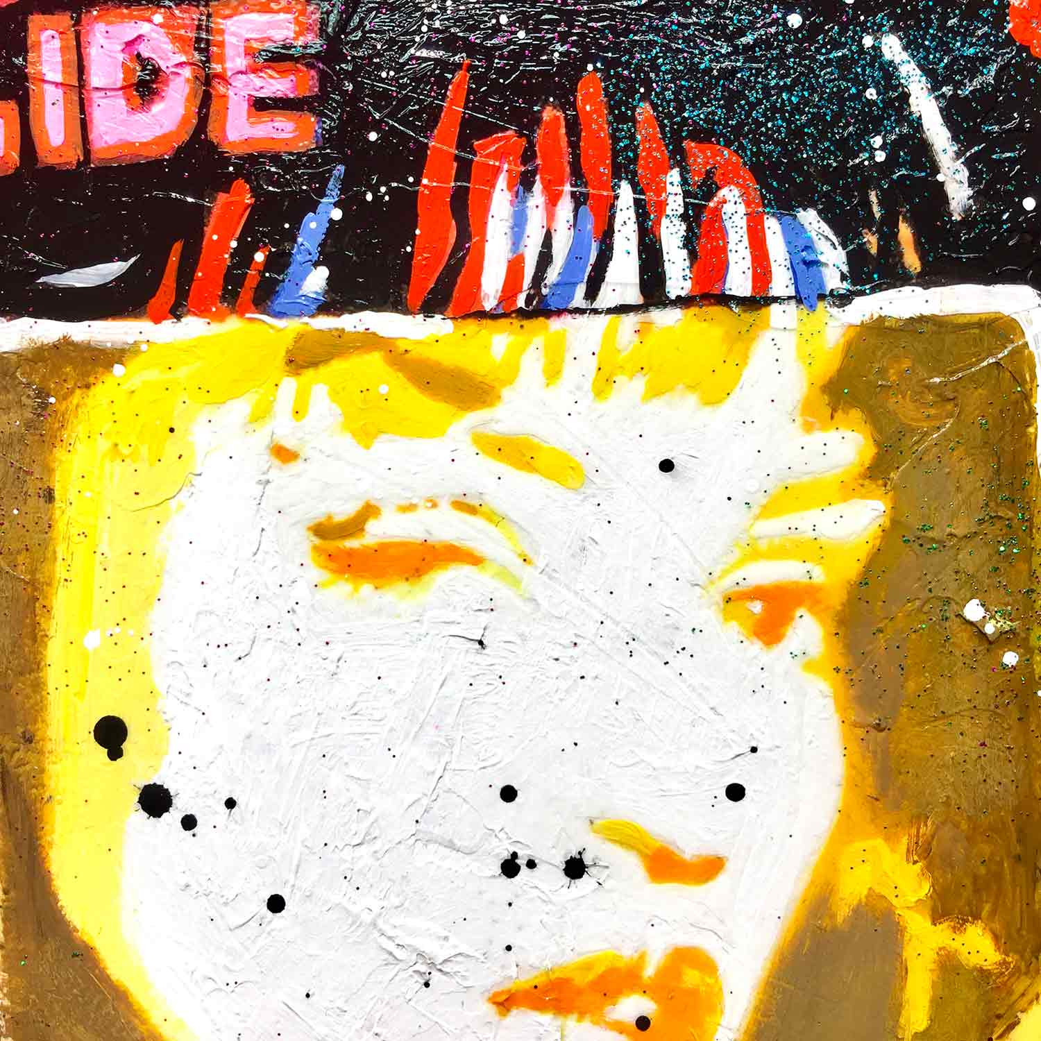 Patrick Cornée, Uma Thurman, painting - Artalistic online contemporary art buying and selling gallery