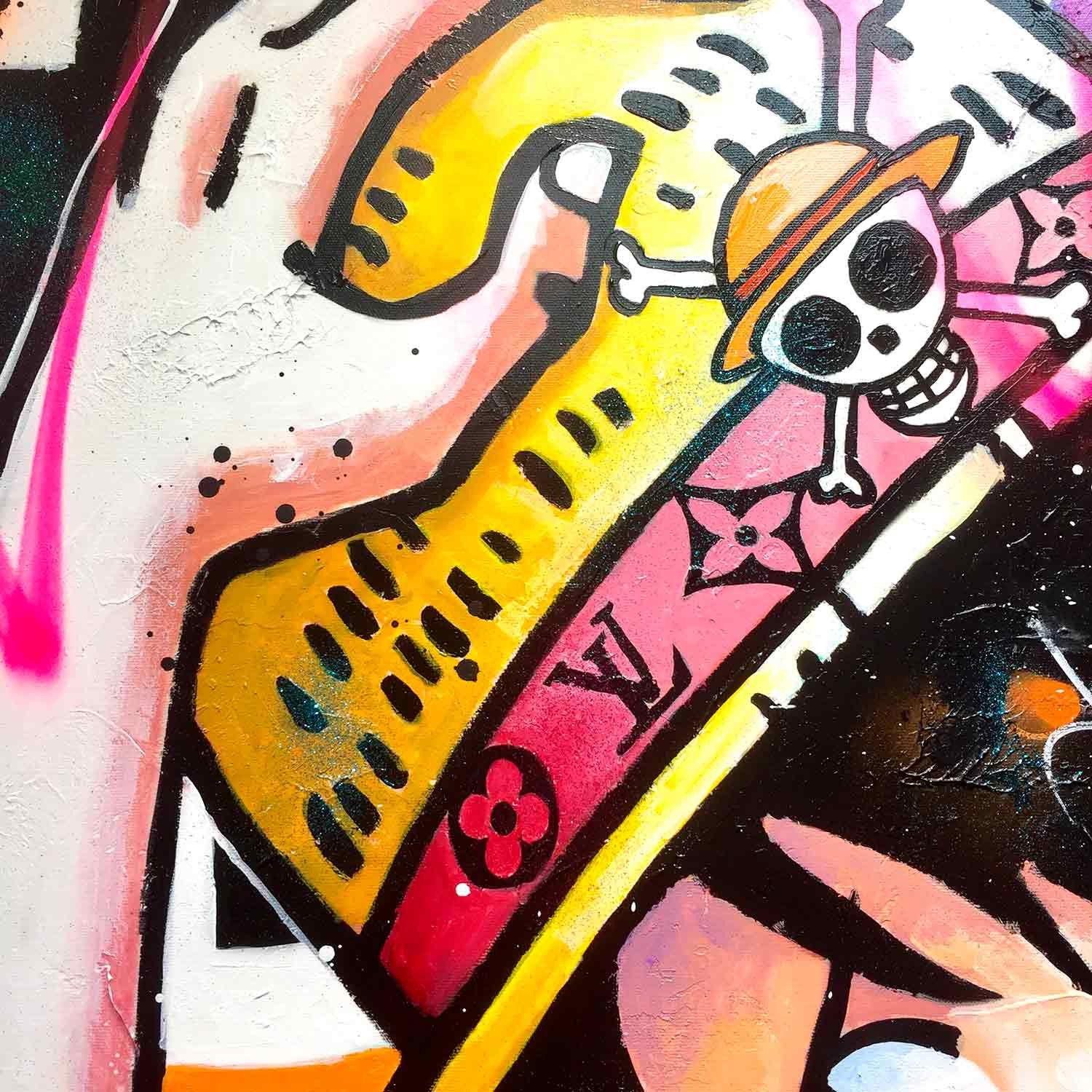 Patrick Cornée, Luffy, painting - Artalistic online contemporary art buying and selling gallery