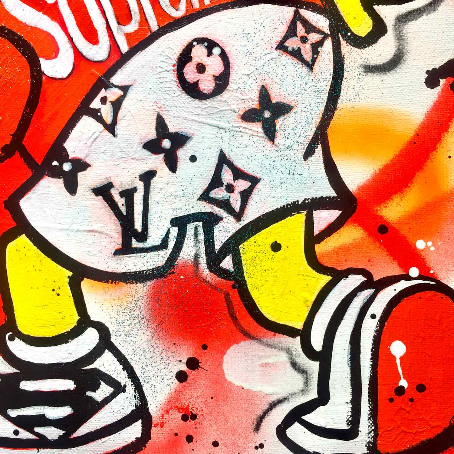Patrick Cornée, Bart graffiti, painting - Artalistic online contemporary art buying and selling gallery
