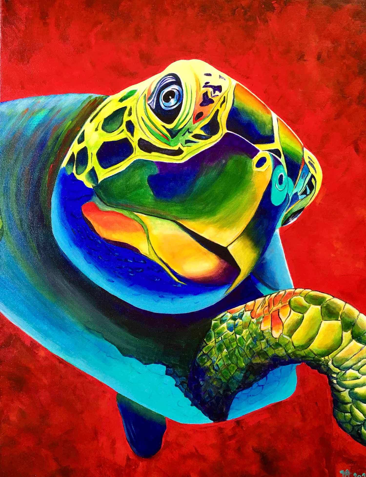 Françoise Augustine, Samy, painting - Artalistic online contemporary art buying and selling gallery