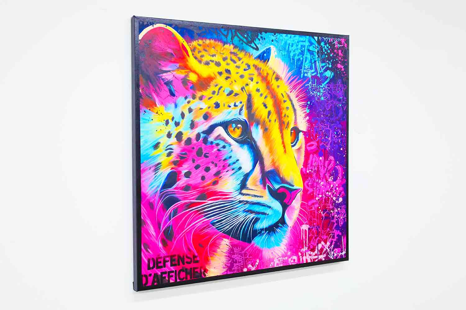 Vincent Bardou, Magic Panther, painting - Artalistic online contemporary art buying and selling gallery