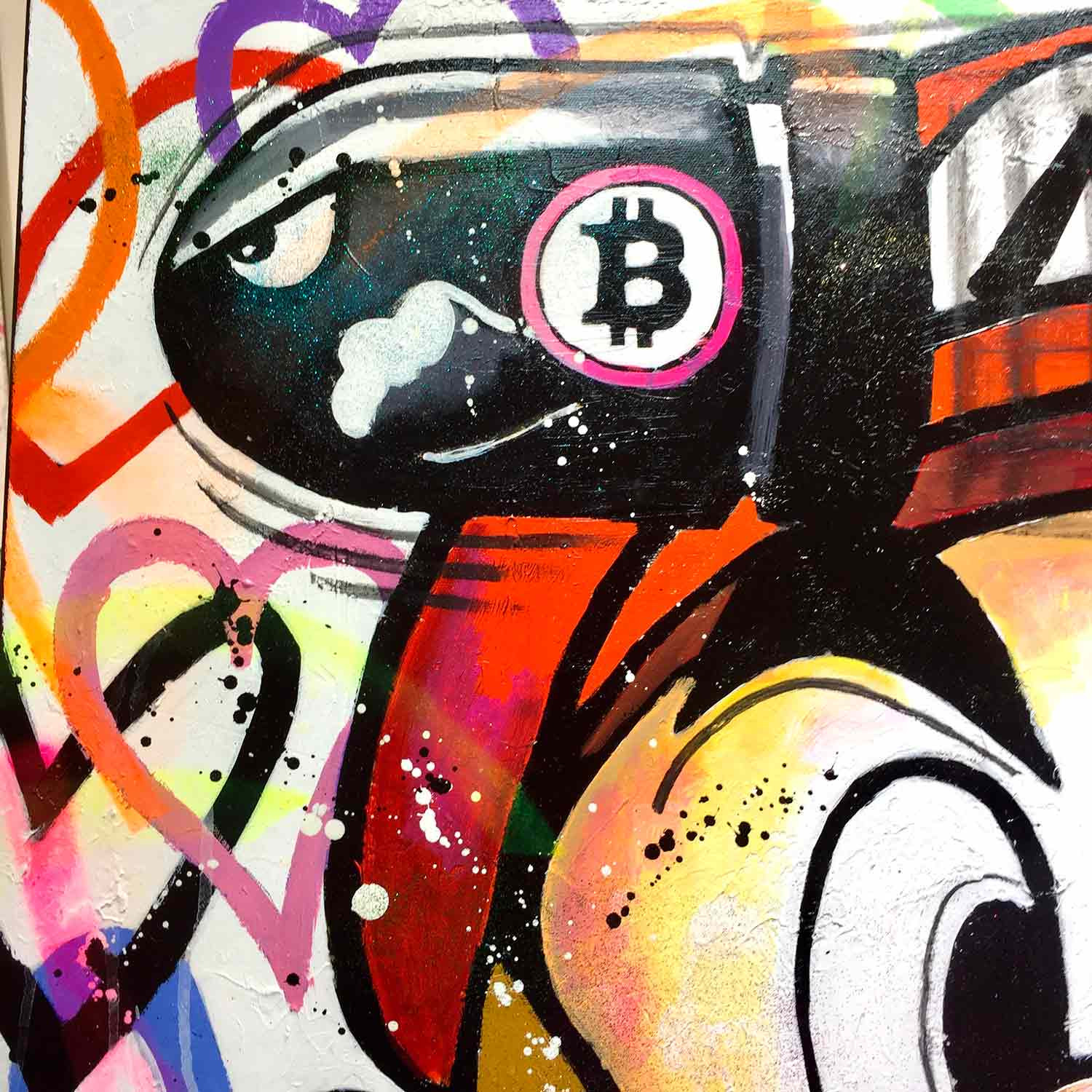 Patrick Cornée, Mario is in love, painting - Artalistic online contemporary art buying and selling gallery