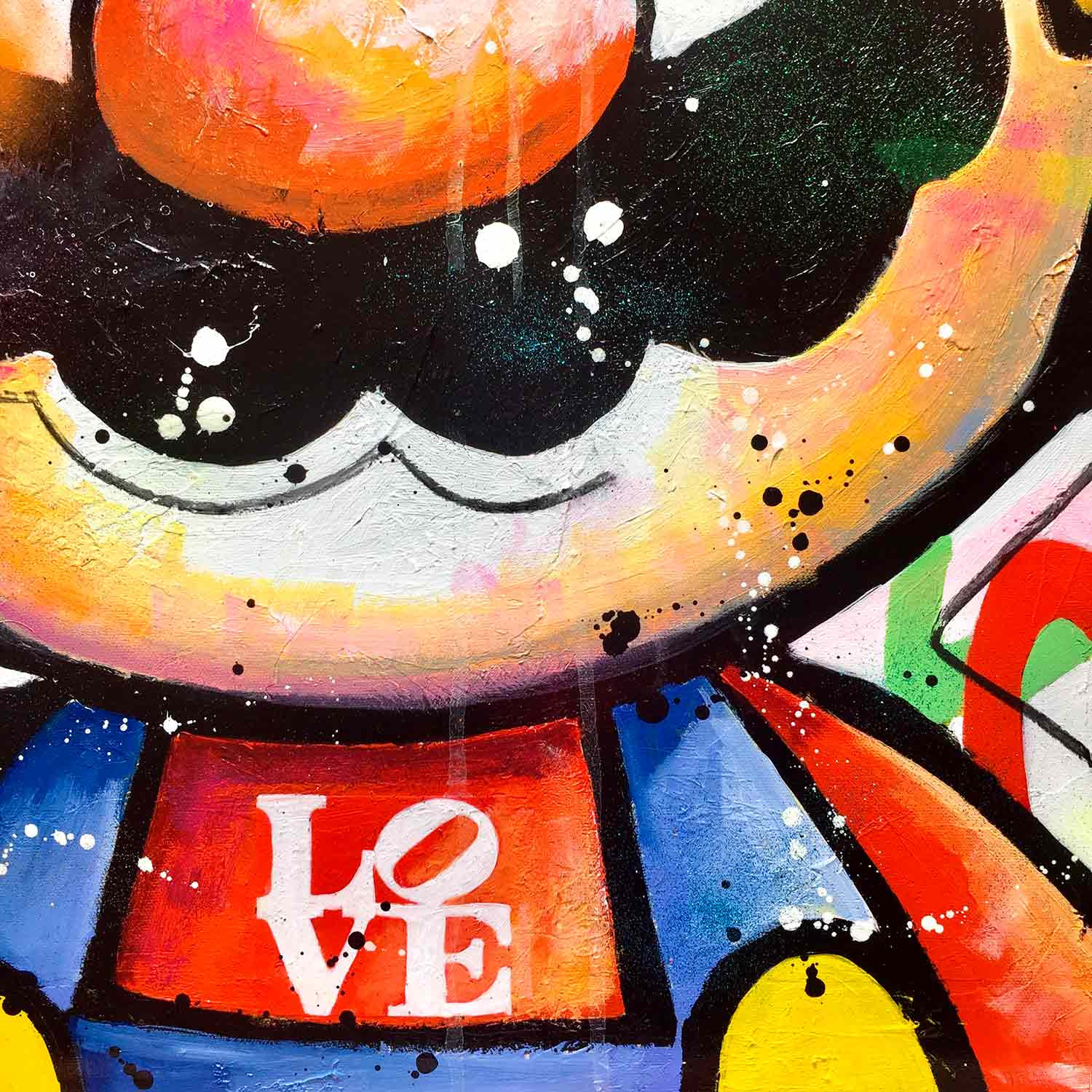 Patrick Cornée, Mario is in love, painting - Artalistic online contemporary art buying and selling gallery