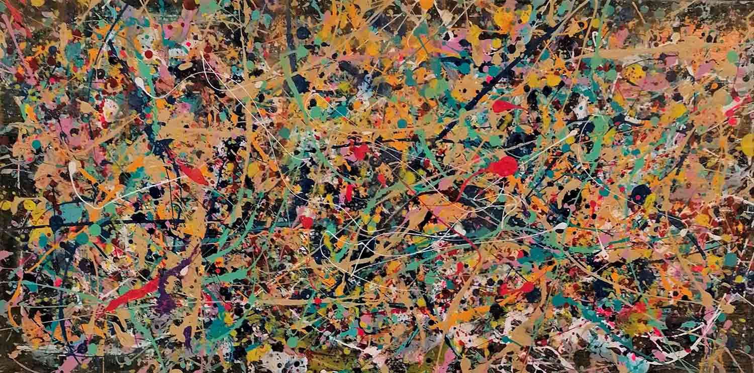 Anne Robin, Feux d'artifices, painting - Artalistic online contemporary art buying and selling gallery