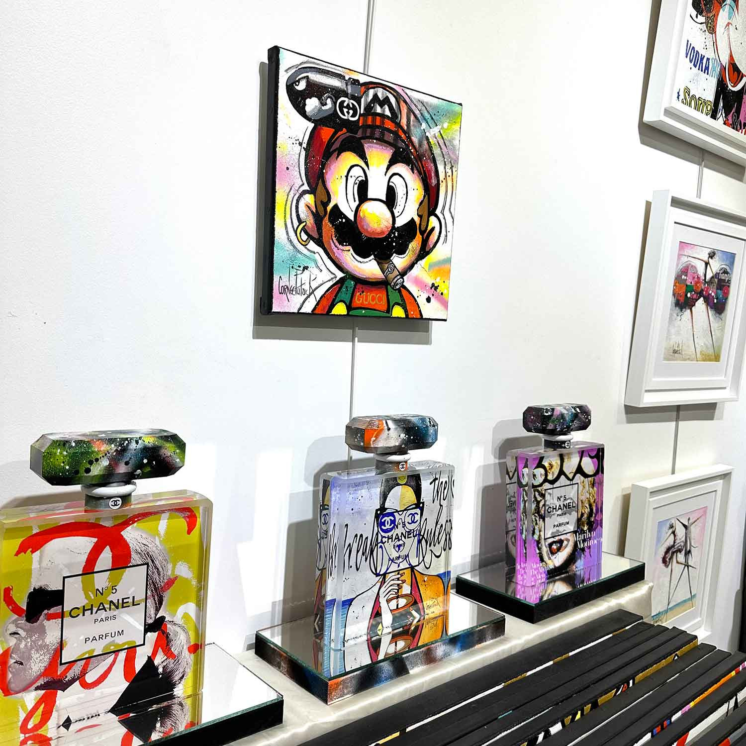 Patrick Cornée, Super Mario Bros, painting - Artalistic online contemporary art buying and selling gallery