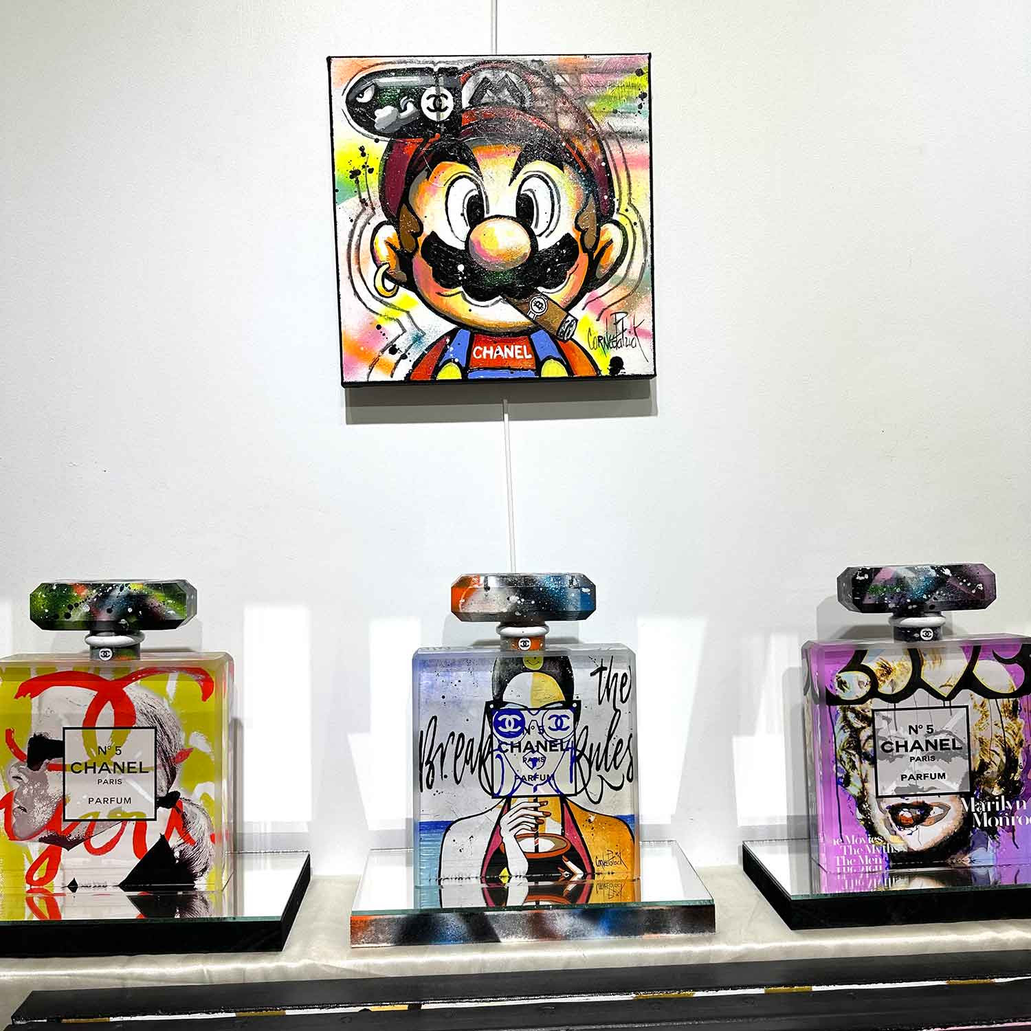 Patrick Cornée, Super Mario Bros, painting - Artalistic online contemporary art buying and selling gallery