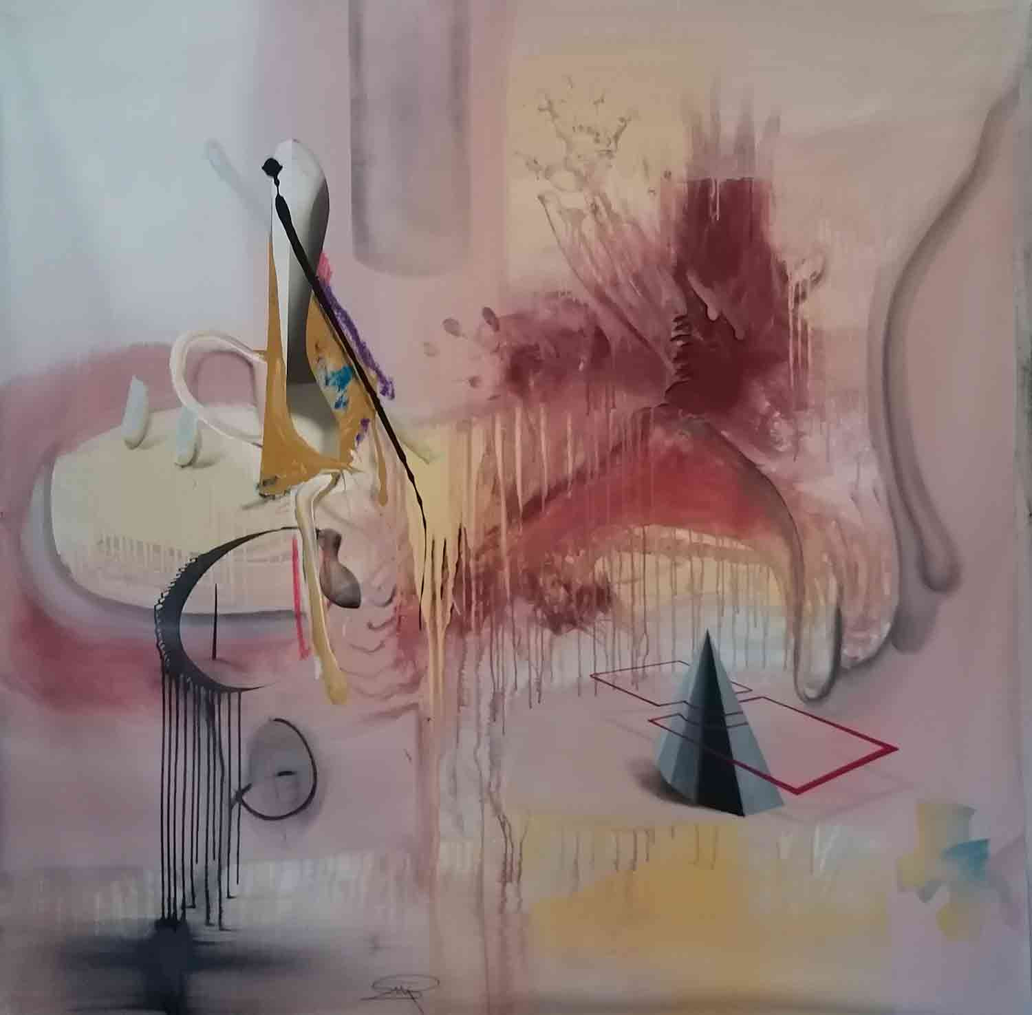 Stefano Mazzolini, Lunpira, painting - Artalistic online contemporary art buying and selling gallery